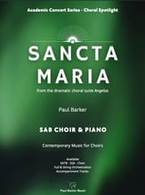 Sancta Maria SAB choral sheet music cover